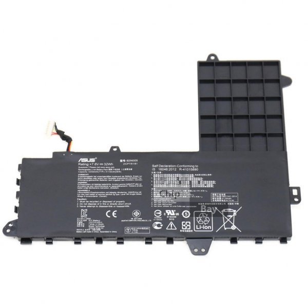 Акумулятор до ноутбука Asus E402 B21N1505, 4240mAh (32Wh), 2cell, 7.6V, Li-ion, чорний, (A47287)