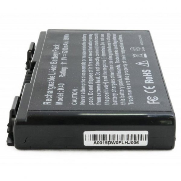 Акумулятор до ноутбука Asus K40 (A32-F82) 5200 mAh EXTRADIGITAL (BNA3927)