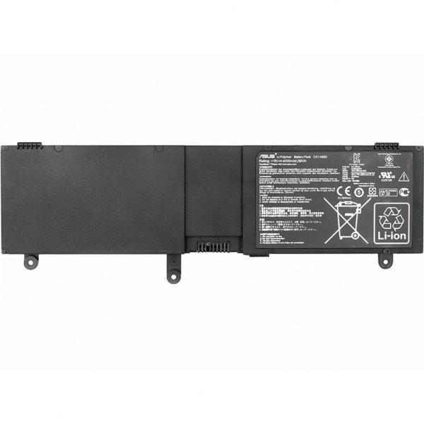 Акумулятор до ноутбука Asus N550 Series (C41-N550) 15V 59Wh (NB430680)