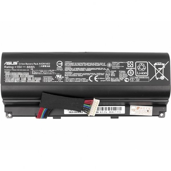 Акумулятор до ноутбука Asus ROG G751 (A42N1403) 15V 88Wh (NB430970)