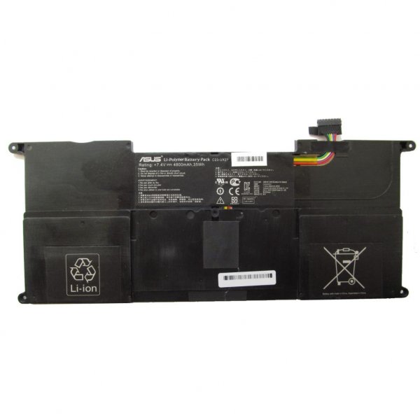 Акумулятор до ноутбука ASUS UX21A C23-UX21, 4800mAh (35Wh), 6cell, 7.4V, Li-Pol, (A47180)