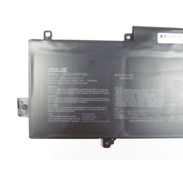 Акумулятор до ноутбука Asus UX330 C31N1602, 4940mAh (57Wh), 3cell, 11.55V, Li-Pol (A47294) Акумулятор до ноутбука Asus UX330 C31N1602, 4940mAh (57Wh), 3cell, 11.55V, Li-Pol (A47294)