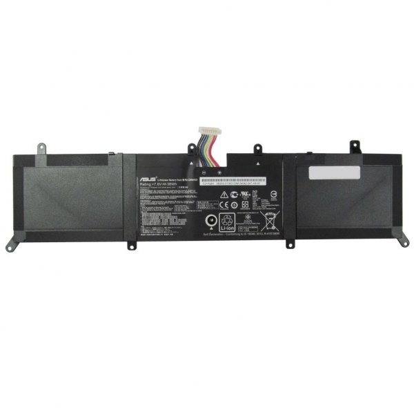 Акумулятор до ноутбука Asus X302 C21N1423, 4840mAh (38Wh), 4cell, 7.6V, Li-Pol, черная, (A47195)