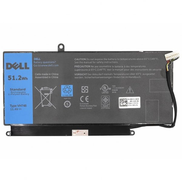 Акумулятор до ноутбука Dell Inspiron 14-5439 (VH748) 11.4V 51.2Wh (NB441099)