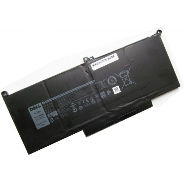 Акумулятор до ноутбука Dell Latitude 7280 F3YGT, 7500mAh (60Wh), 4cell, 7.6V, Li-ion (A47413) Акумулятор до ноутбука Dell Latitude 7280 F3YGT, 7500mAh (60Wh), 4cell, 7.6V, Li-ion (A47413)