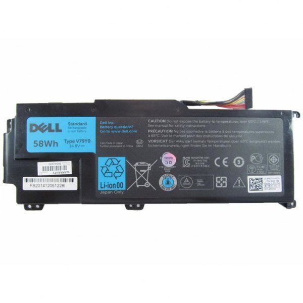 Акумулятор до ноутбука Dell XPS 14Z V79Y0 58Wh (4000mAh) 8cell 11.1V Li-ion (A41875)