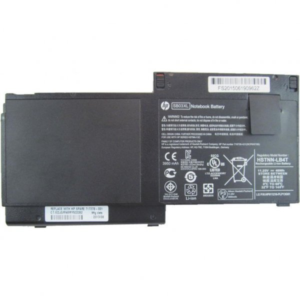 Акумулятор до ноутбука HP EliteBook 820 HSTNN-LB4T 46Wh 6cell 11.25V Li-ion (A41986)