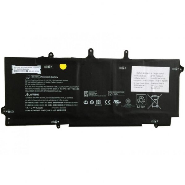 Акумулятор до ноутбука HP EliteBook Folio 1040 BL06XL 42Wh (3700mAh) 6cell 11.1V Li (A47106)