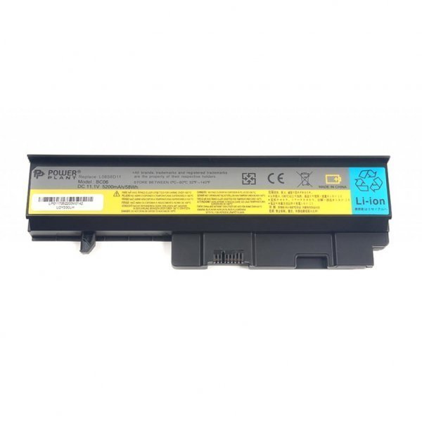 Акумулятор до ноутбука IBM/Lenovo Ideapad Y330 (LO8S6D11, LOY330LH) 11.1V 5200mAh PowerPlant (NB480371)