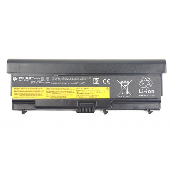 Акумулятор до ноутбука IBM/Lenovo ThinkPad T430 (42T4733, LOT430LP) 11.1V 7800mAh PowerPlant (NB480364)