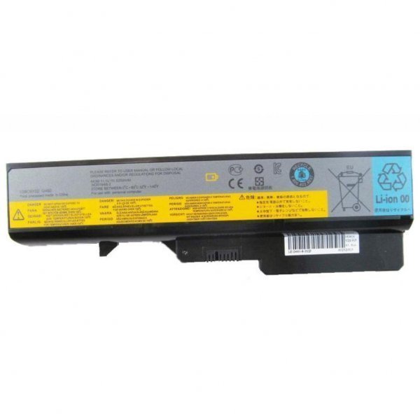 Акумулятор до ноутбука Lenovo IdeaPad G460 57Y6454, 5200mAh, 6cell, 11.1V, Li-ion, черная (A41481)