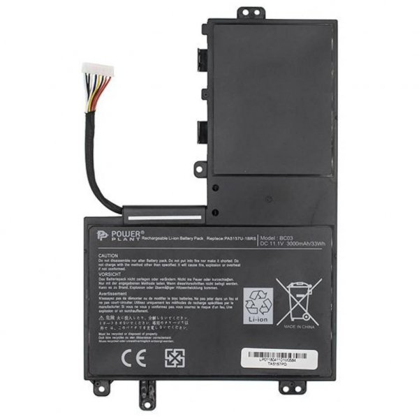 Акумулятор до ноутбука Toshiba Satelite U940 (PA5157U-1BRS, TA5157PD) 11.1V 3000mAh PowerPlant (NB510283)