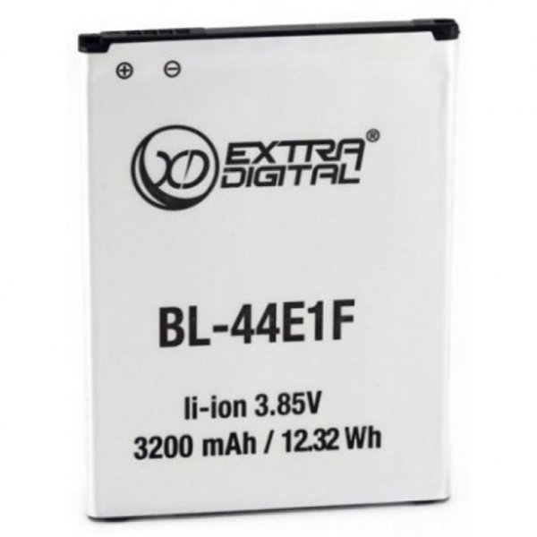 Акумуляторна батарея EXTRADIGITAL LG V20 (BL-44E1F) 3200 mAh (BML6431)
