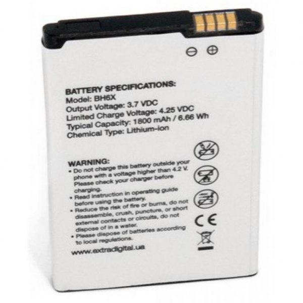 Акумуляторна батарея EXTRADIGITAL Motorola BH6X (1800 mAh) (BMM6257)