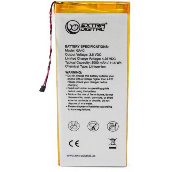 Акумуляторна батарея EXTRADIGITAL Motorola Moto G4 Plus (GA40) 3000 mAh (BMM6428) Акумуляторна батарея EXTRADIGITAL Motorola Moto G4 Plus (GA40) 3000 mAh (BMM6428)