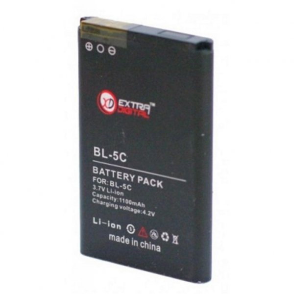 Акумуляторна батарея EXTRADIGITAL Nokia BL-5C (1100 mAh) (BMN6274)
