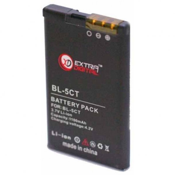 Акумуляторна батарея EXTRADIGITAL Nokia BL-5CT (1100 mAh) (BMN6275)