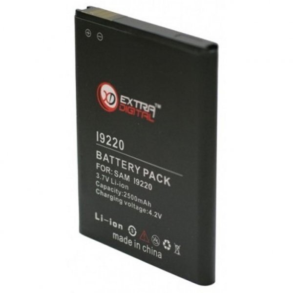 Акумуляторна батарея EXTRADIGITAL Samsung GT-i9220 Galaxy Note (BMS6310)