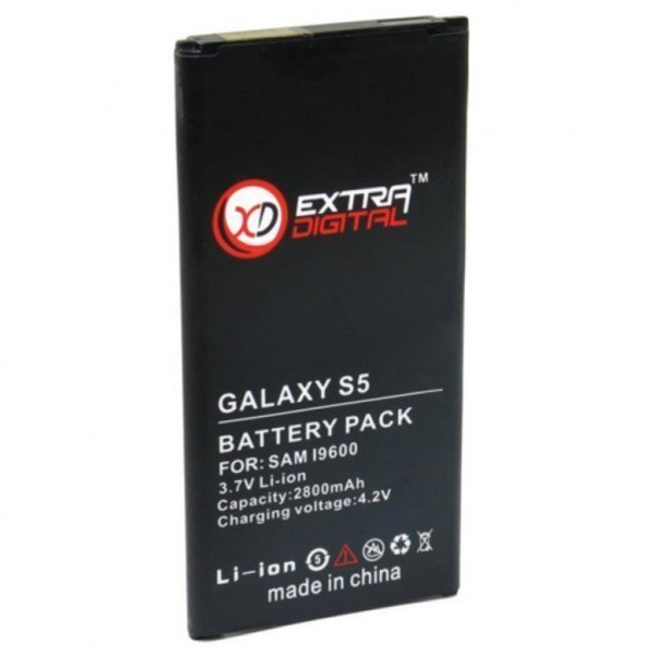 Акумуляторна батарея EXTRADIGITAL Samsung GT-i9600 Galaxy S5 (2800 mAh) (BMS1152)