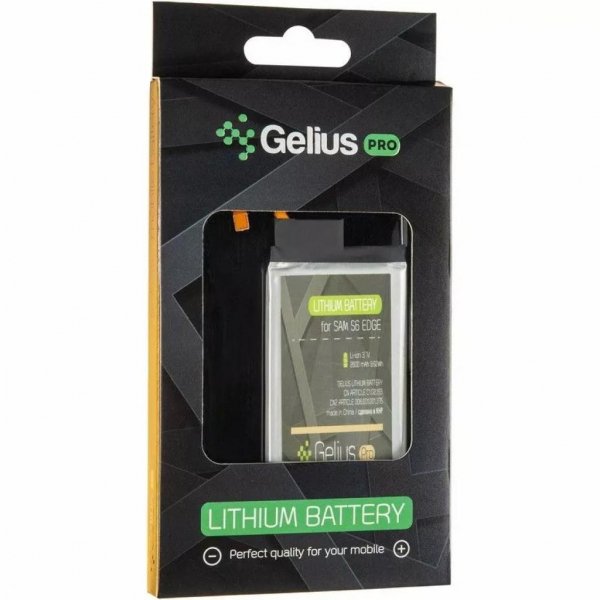 Акумуляторна батарея Gelius Pro Samsung G925 (S6 Edge) (EB-BG925ABE) (00000075025) Акумуляторна батарея Gelius Pro Samsung G925 (S6 Edge) (EB-BG925ABE) (00000075025)
