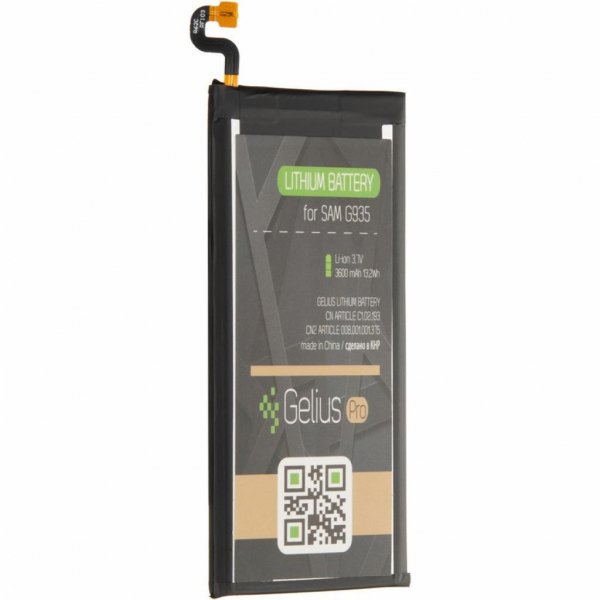 Акумуляторна батарея Gelius Pro Samsung G935 (S7 Edge) (EB-BG935ABE) (3600mAh) (75027) Акумуляторна батарея Gelius Pro Samsung G935 (S7 Edge) (EB-BG935ABE) (3600mAh) (75027)