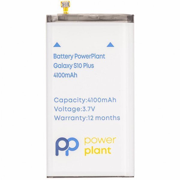Акумуляторна батарея PowerPlant для телефону Samsung Galaxy S10 Plus (EB-BG975ABU) 4100mAh (SM170739)
