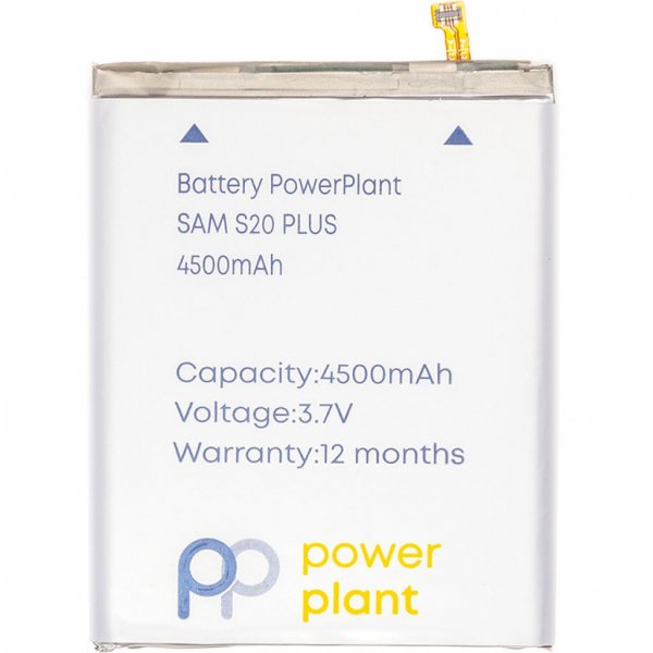 Акумуляторна батарея PowerPlant для телефону Samsung Galaxy S20 Plus (EB-BG985ABY) 4500mAh (SM170777)