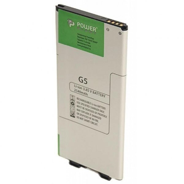Акумуляторна батарея PowerPlant LG G5 (BL-42D1F) 2540mAh (SM160013)