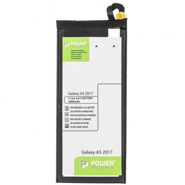 Акумуляторна батарея PowerPlant Samsung Galaxy A5 2017 (EB-BA520ABE) 3000mAh (SM170395)