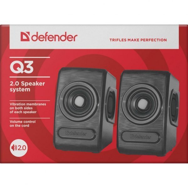 Акустична система Defender Q3 Black (65403) Акустична система Defender Q3 Black (65403)