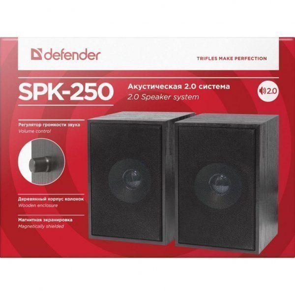 Акустична система Defender SPK 250 Black (65225)