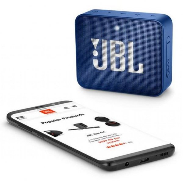Акустична система JBL GO 2 Blue (JBLGO2BLU)