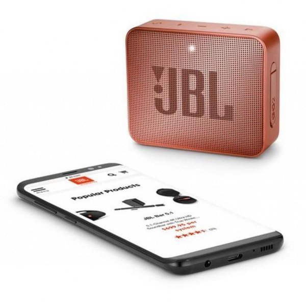 Акустична система JBL GO 2 Cinnamon (JBLGO2CINNAMON) Акустична система JBL GO 2 Cinnamon (JBLGO2CINNAMON)