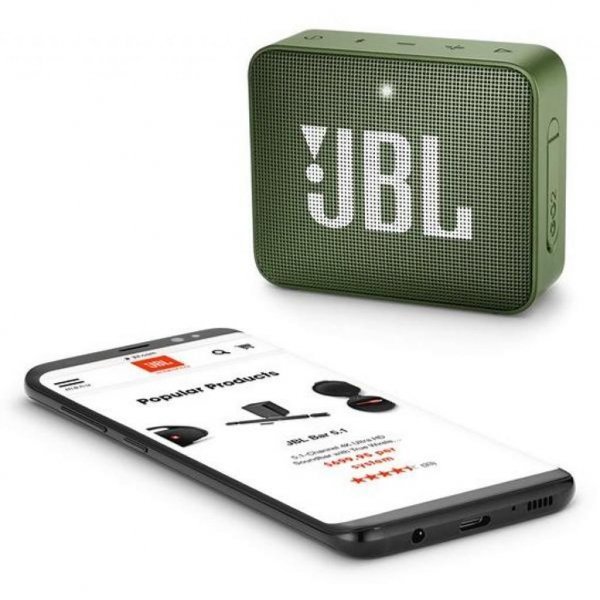 Акустична система JBL GO 2 Green (JBLGO2GRN) Акустична система JBL GO 2 Green (JBLGO2GRN)