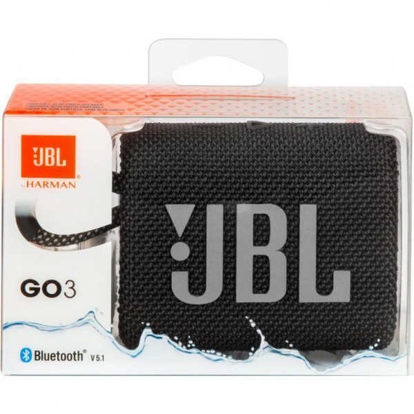 Акустична система JBL Go 3 Black (JBLGO3BLK) Акустична система JBL Go 3 Black (JBLGO3BLK)