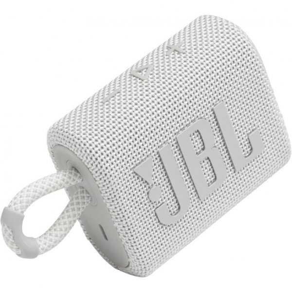 Акустична система JBL Go 3 White (JBLGO3WHT)