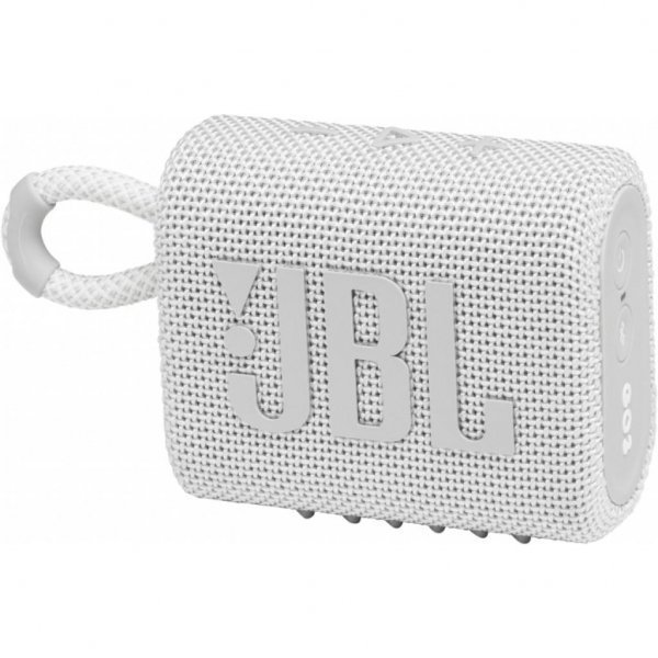 Акустична система JBL Go 3 White (JBLGO3WHT)