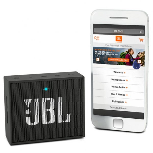 Акустична система JBL GO Black (JBLGOBLK)