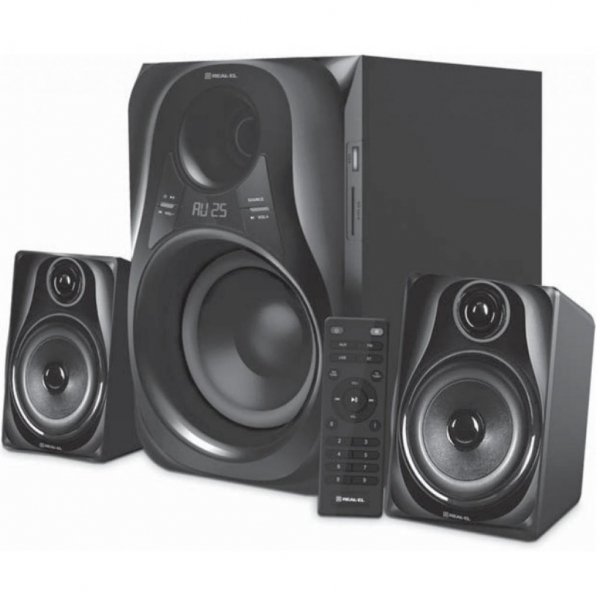 Акустична система REAL-EL M-380 Black Акустична система REAL-EL M-380 Black