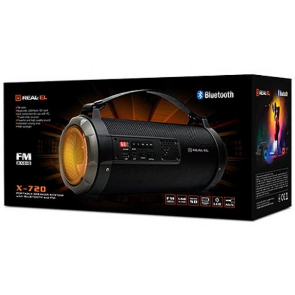 Акустична система REAL-EL X-720 Black Акустична система REAL-EL X-720 Black