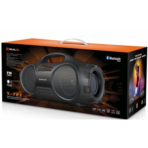Акустична система REAL-EL X-727 Black Акустична система REAL-EL X-727 Black