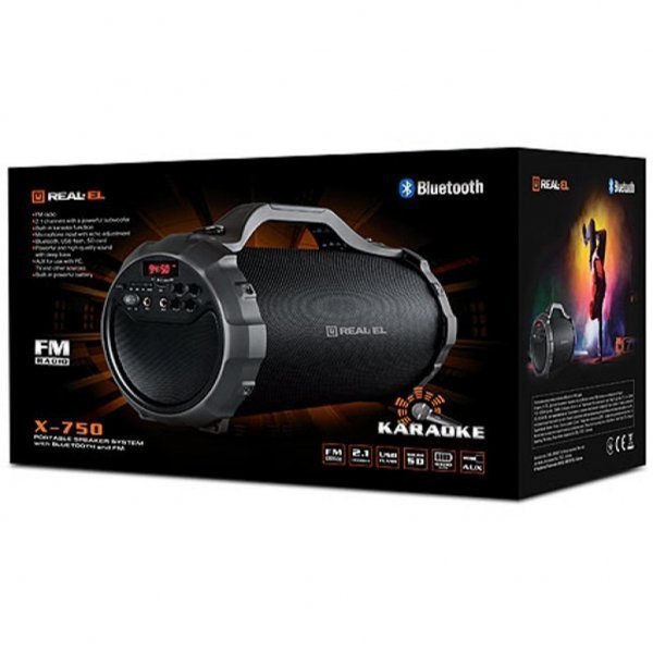 Акустична система REAL-EL X-750 Black Акустична система REAL-EL X-750 Black