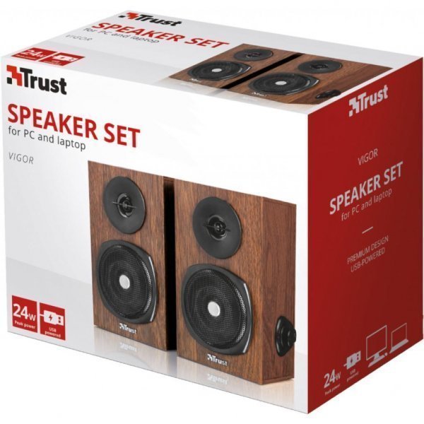 Акустична система Trust Vigor Speaker set for PC and laptop (21759) Акустична система Trust Vigor Speaker set for PC and laptop (21759)