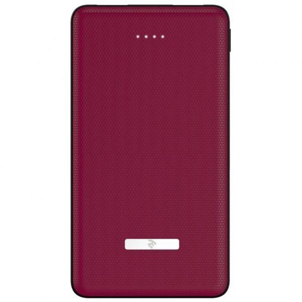 Батарея універсальна 2E SOTA series Slim 20000мА/ч, DC 5V, 2USB-2.1A&2.1A, red (2E-PB2006AS-RED) Батарея універсальна 2E SOTA series Slim 20000мА/ч, DC 5V, 2USB-2.1A&2.1A, red (2E-PB2006AS-RED)