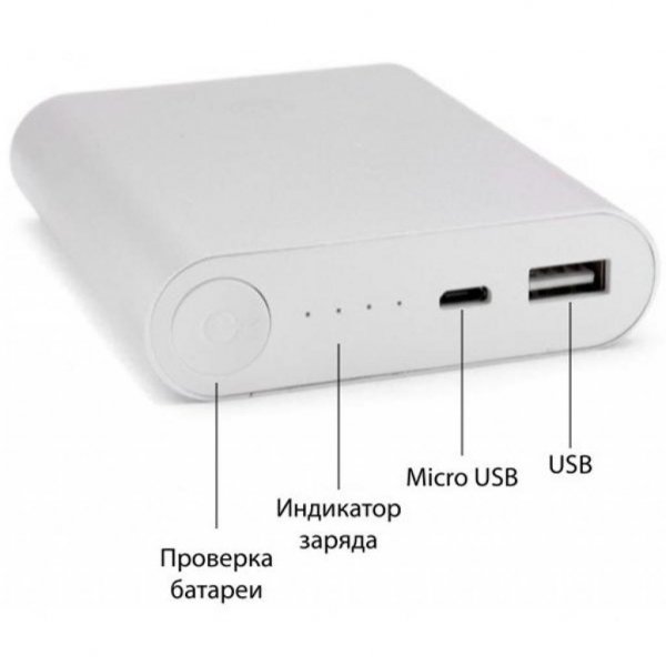 Батарея універсальна EXTRADIGITAL ED-86 Silver 10400 mAh 1*USB 5V/1.0A (PBU3424) Батарея універсальна EXTRADIGITAL ED-86 Silver 10400 mAh 1*USB 5V/1.0A (PBU3424)