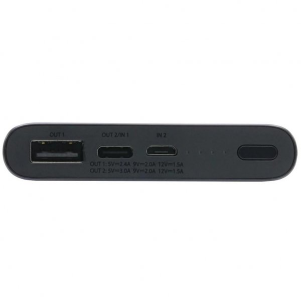Батарея універсальна Xiaomi Mi Power bank 3 10000mAh QC3.0(Type-C), QC2.0(USB) Black (PLM12ZM-Black) Батарея універсальна Xiaomi Mi Power bank 3 10000mAh QC3.0(Type-C), QC2.0(USB) Black (PLM12ZM-Black)
