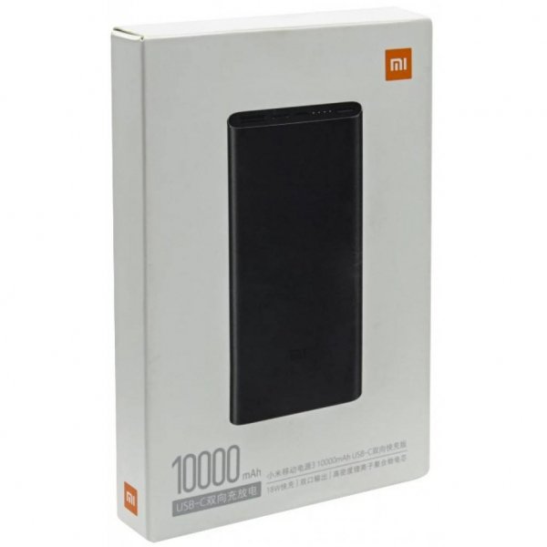 Батарея універсальна Xiaomi Mi Power bank 3 10000mAh QC3.0(Type-C), QC2.0(USB) Black (PLM12ZM-Black) Батарея універсальна Xiaomi Mi Power bank 3 10000mAh QC3.0(Type-C), QC2.0(USB) Black (PLM12ZM-Black)