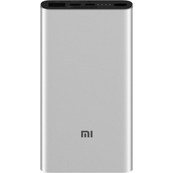 Батарея універсальна Xiaomi Mi Power bank 3 10000mAh QC3.0(Type-C), QC2.0(USB) Silver (PLM12ZM)
