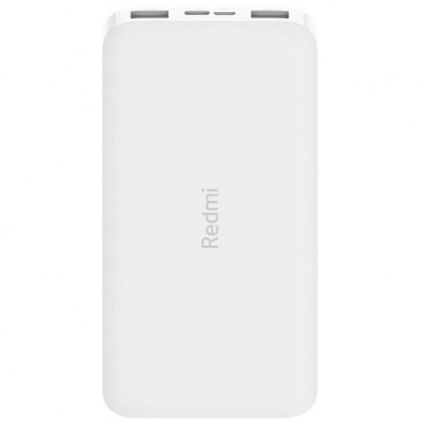 Батарея універсальна Xiaomi Redmi 10000mAh (in 2.1A Micro-USB,Type-C/ out 2*2.4A) White (VXN4286) Батарея універсальна Xiaomi Redmi 10000mAh (in 2.1A Micro-USB,Type-C/ out 2*2.4A) White (VXN4286)