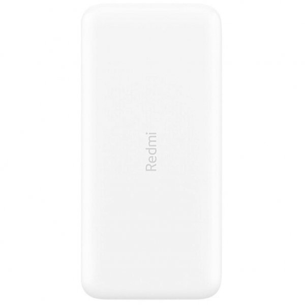 Батарея універсальна Xiaomi Redmi 20000mAh (in 2.1A Micro-USB,Type-C/ out 2*2.4A) White (VXN4265CN / VXN4285)